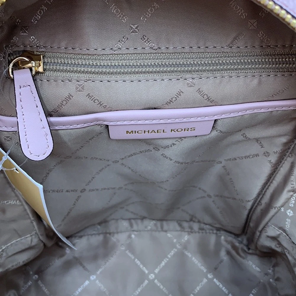 MICHAEL KORS ADINA MEDIUM BACKPACK POWDER BLUSH COLOR